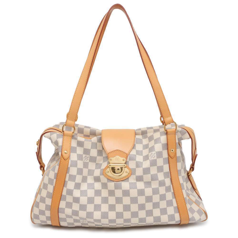 Louis Vuitton Damier Azur White Stresa Shoulder Bag